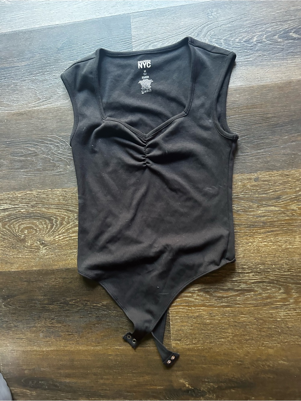 NYC Black womens One-Piece Bodysuit
